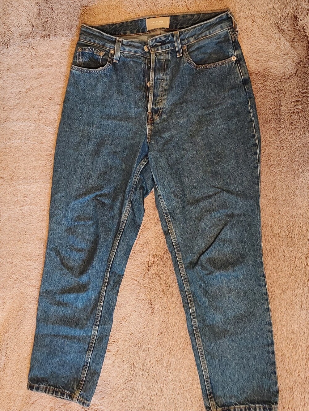 Everlane The Curvy 90s Cheeky Straight Jean Womens Size 30 Ankle
